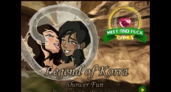 Legend Of Korra - Shower Fun