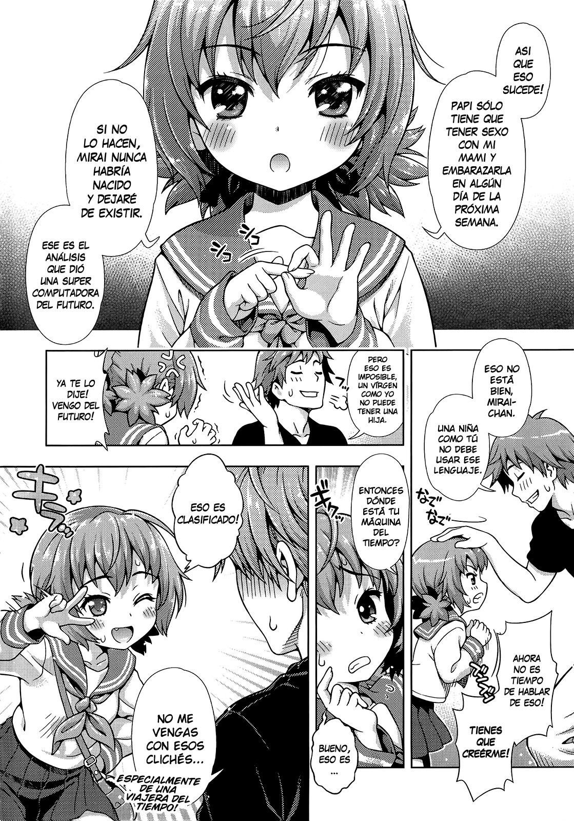 Mirai Kara Kimashita! | La Paradoja de Mirai page 4 full