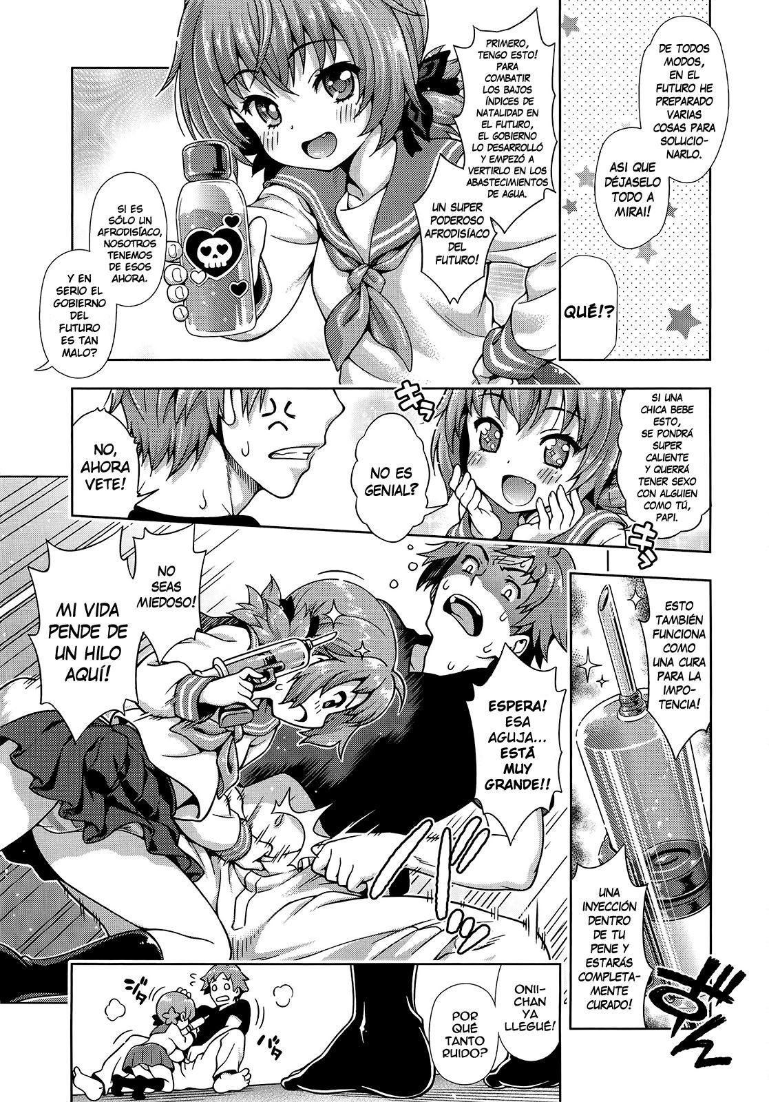 Mirai Kara Kimashita! | La Paradoja de Mirai page 5 full