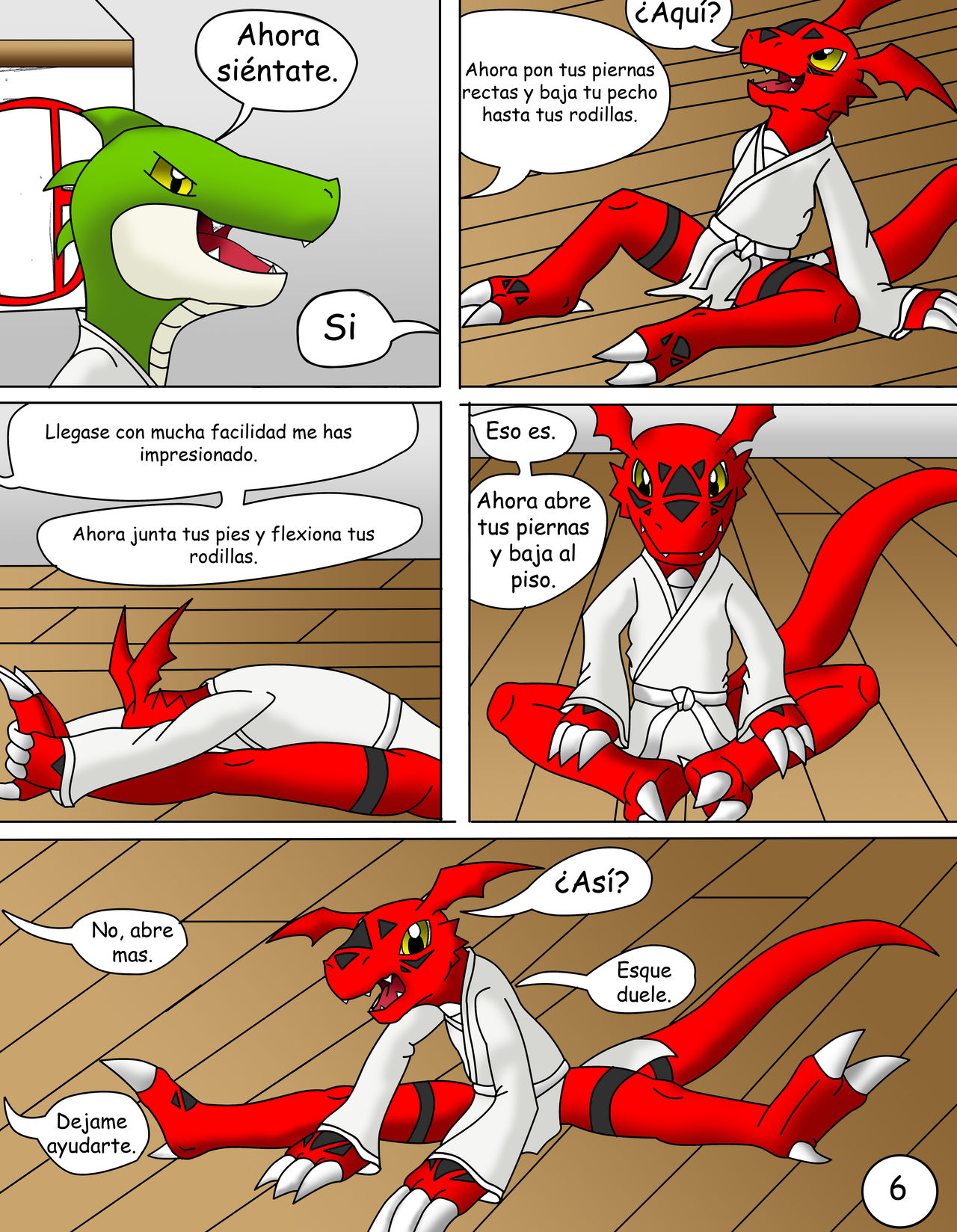 Guilmon Practica Karate page 7 full