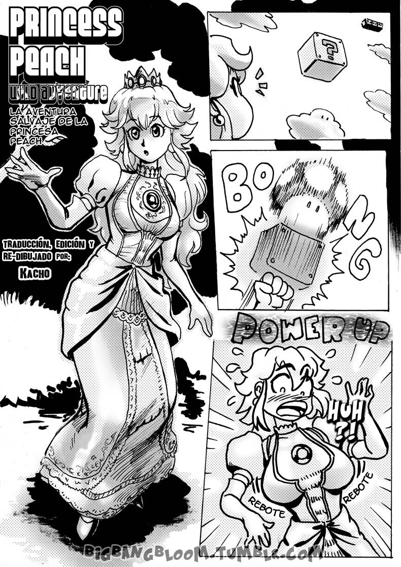 Princess Peach- Wild Adventure  -  By - Kacho - page 1 full