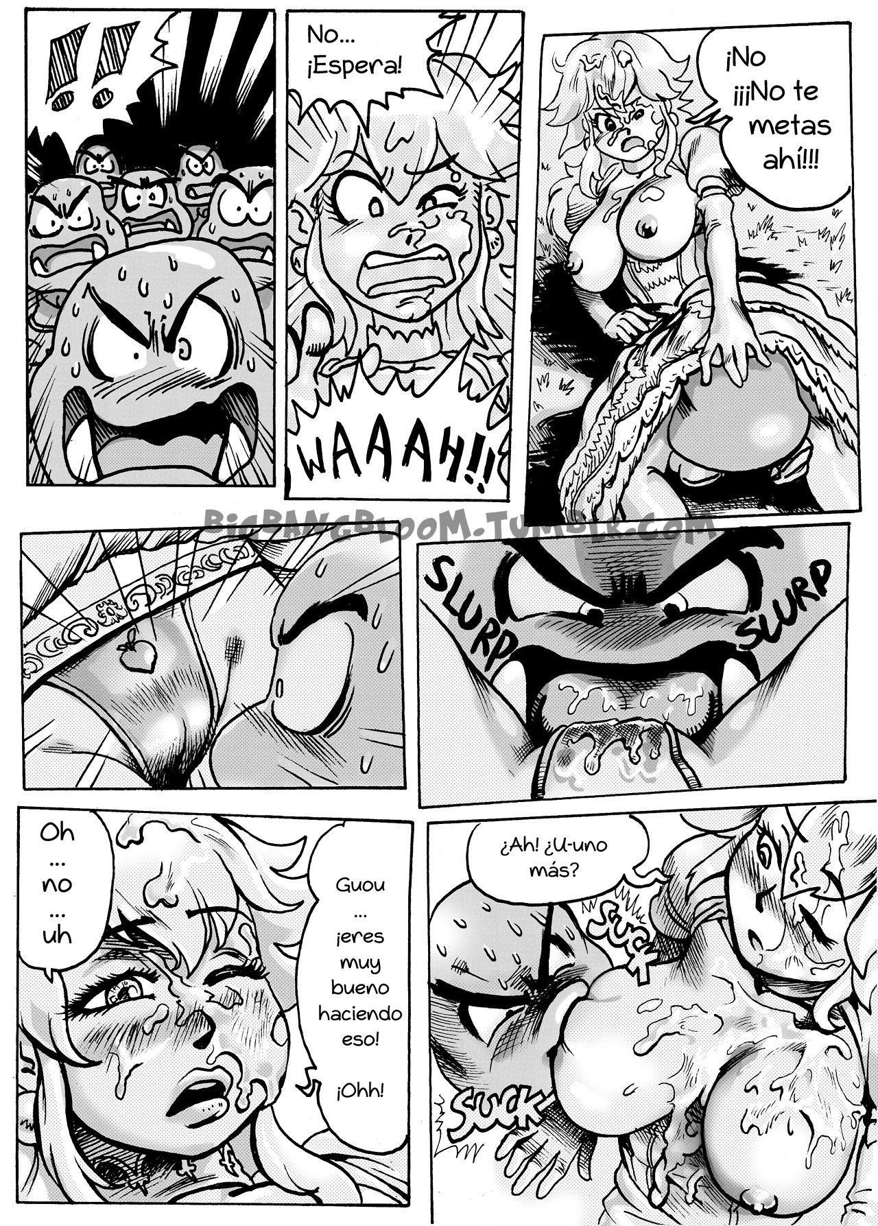 Princess Peach- Wild Adventure  -  By - Kacho - page 10 full