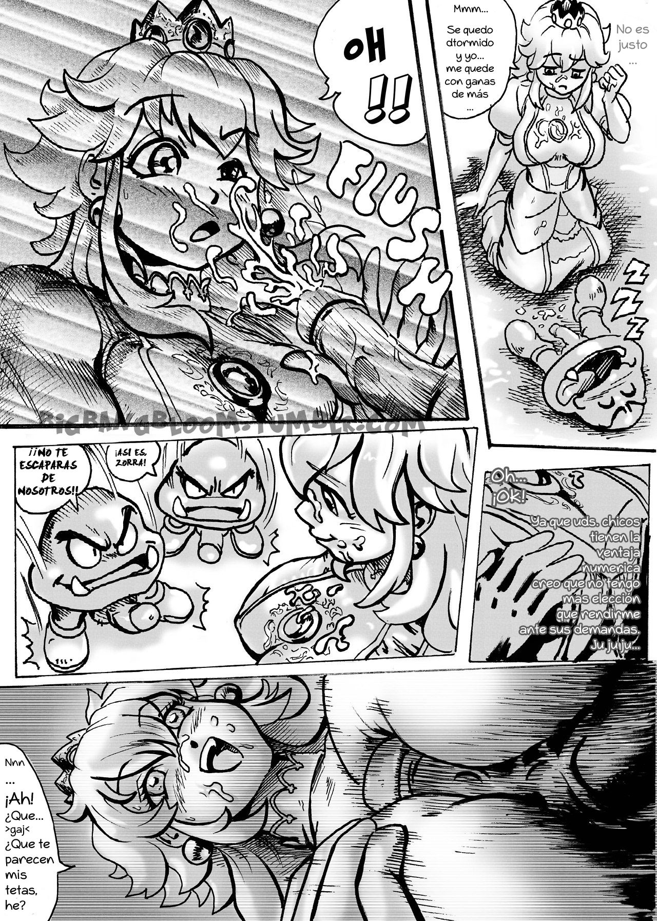 Princess Peach- Wild Adventure  -  By - Kacho - page 4 full