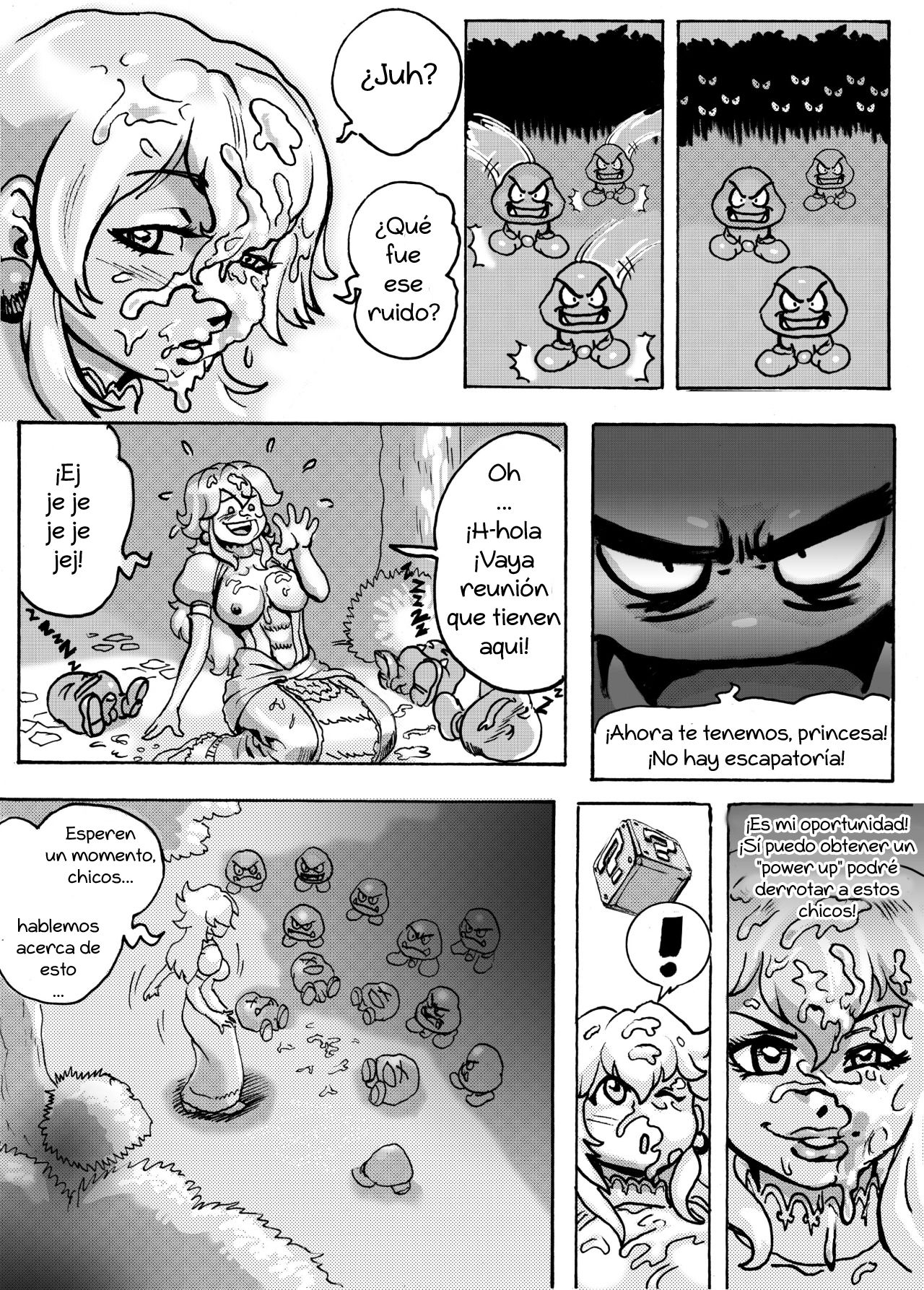 Princess Peach- Wild Adventure  -  By - Kacho - page 8 full