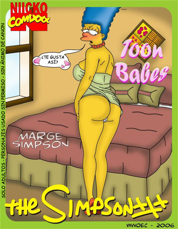 Toon Babes - Marge Simpson page 1 full