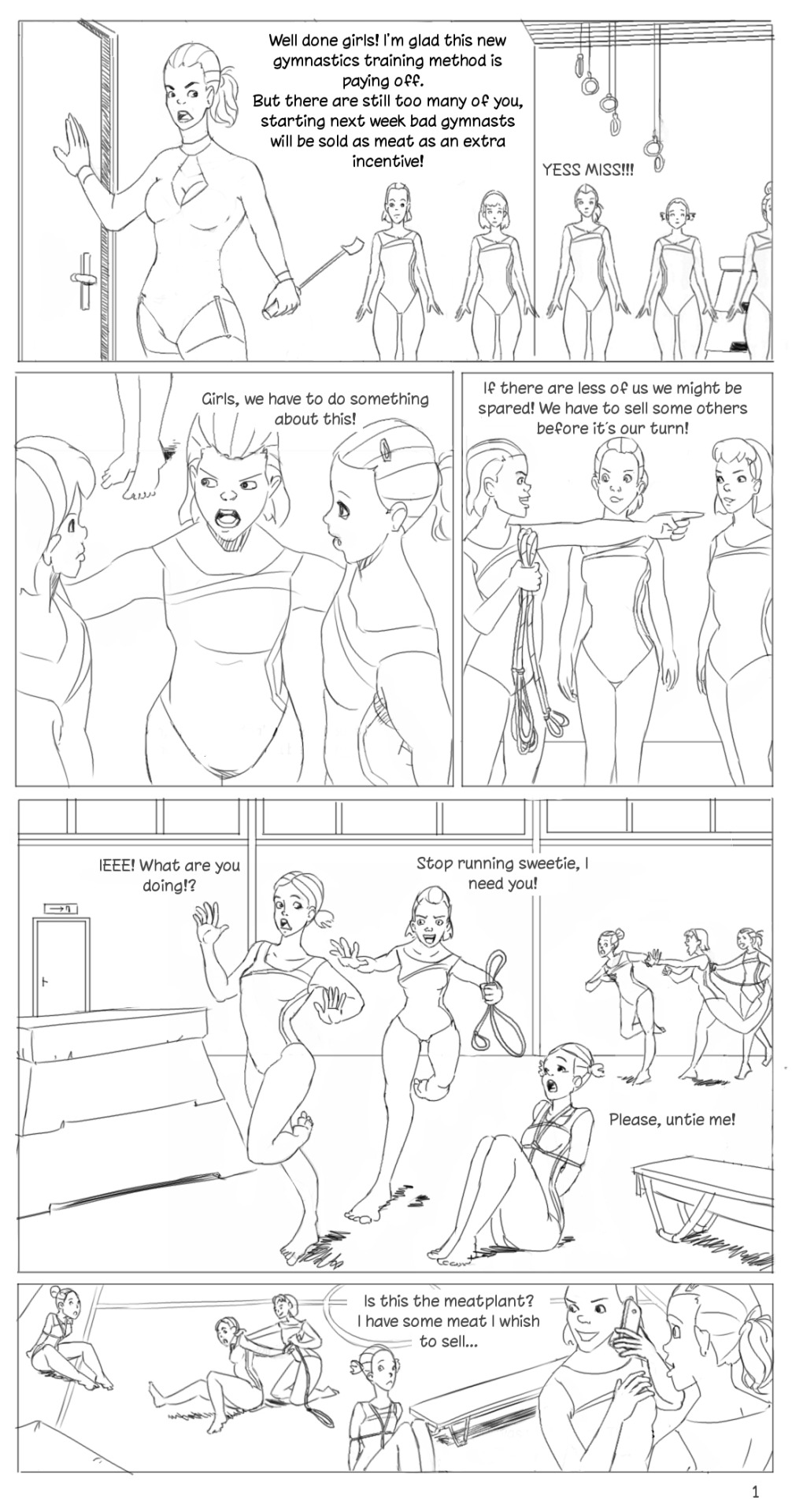 Cooked Gymnast Meat page 1 full