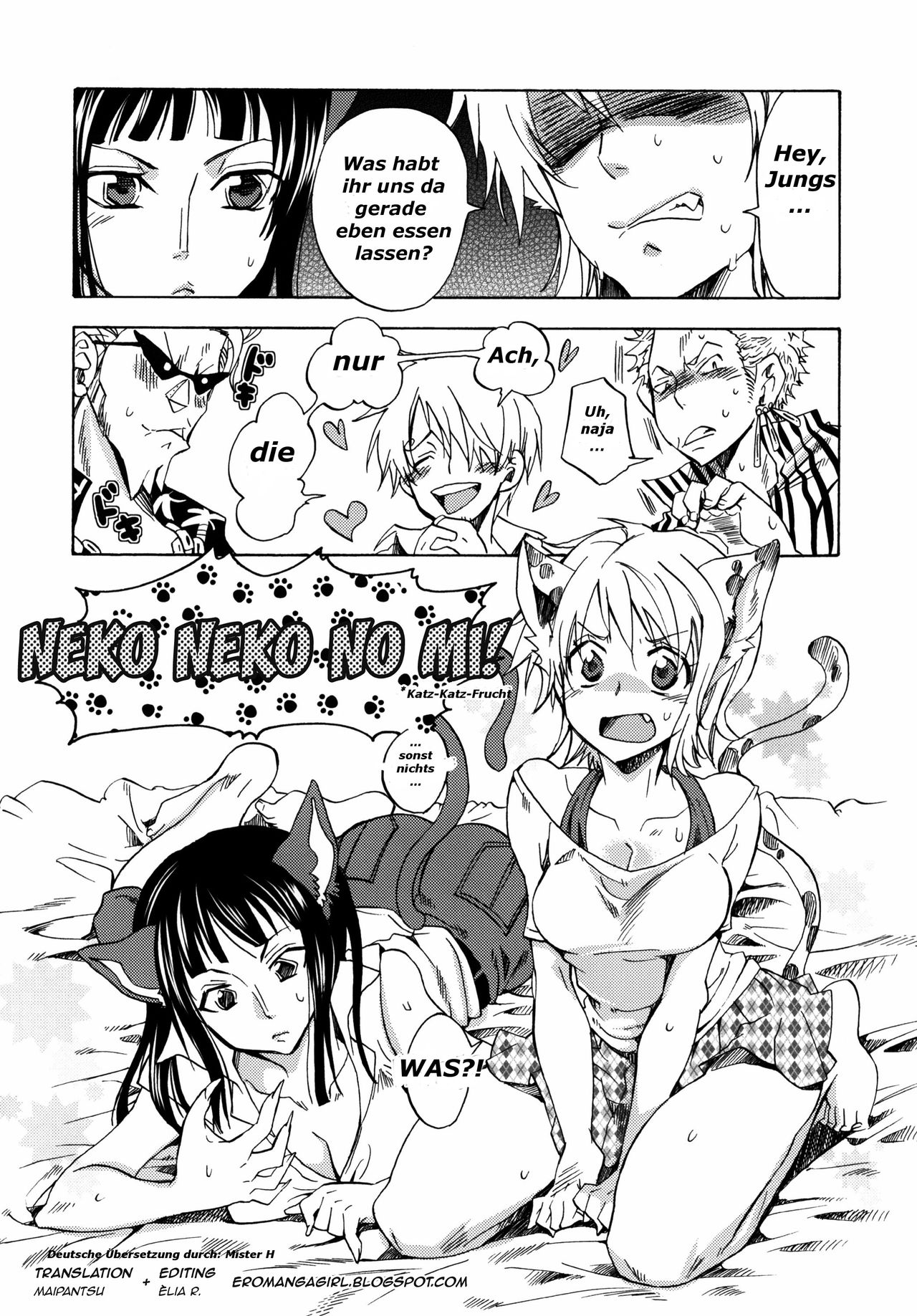Neko Neko no Mi! page 1 full