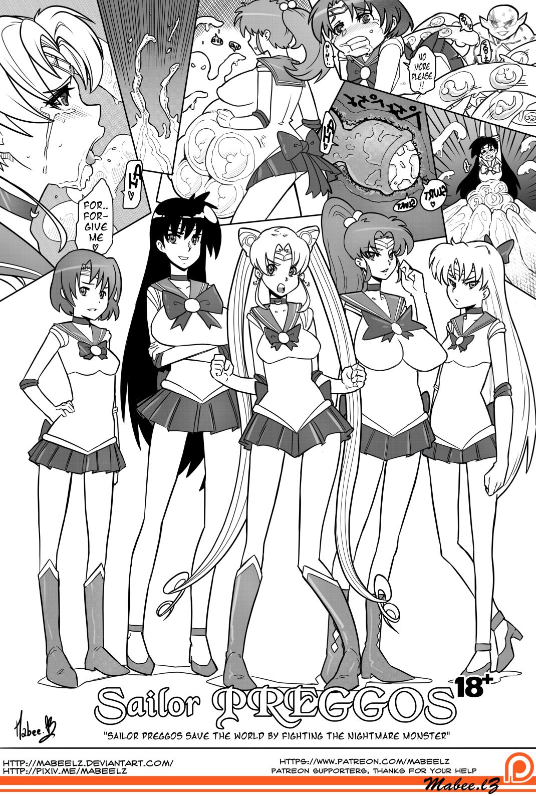 R18+ SailorPreggos - Mabee.lz page 2 full