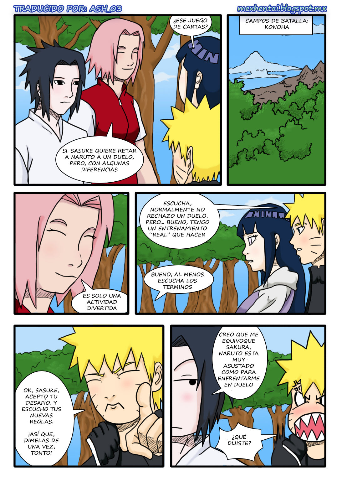 Naru-gi-oh! XXX page 1 full