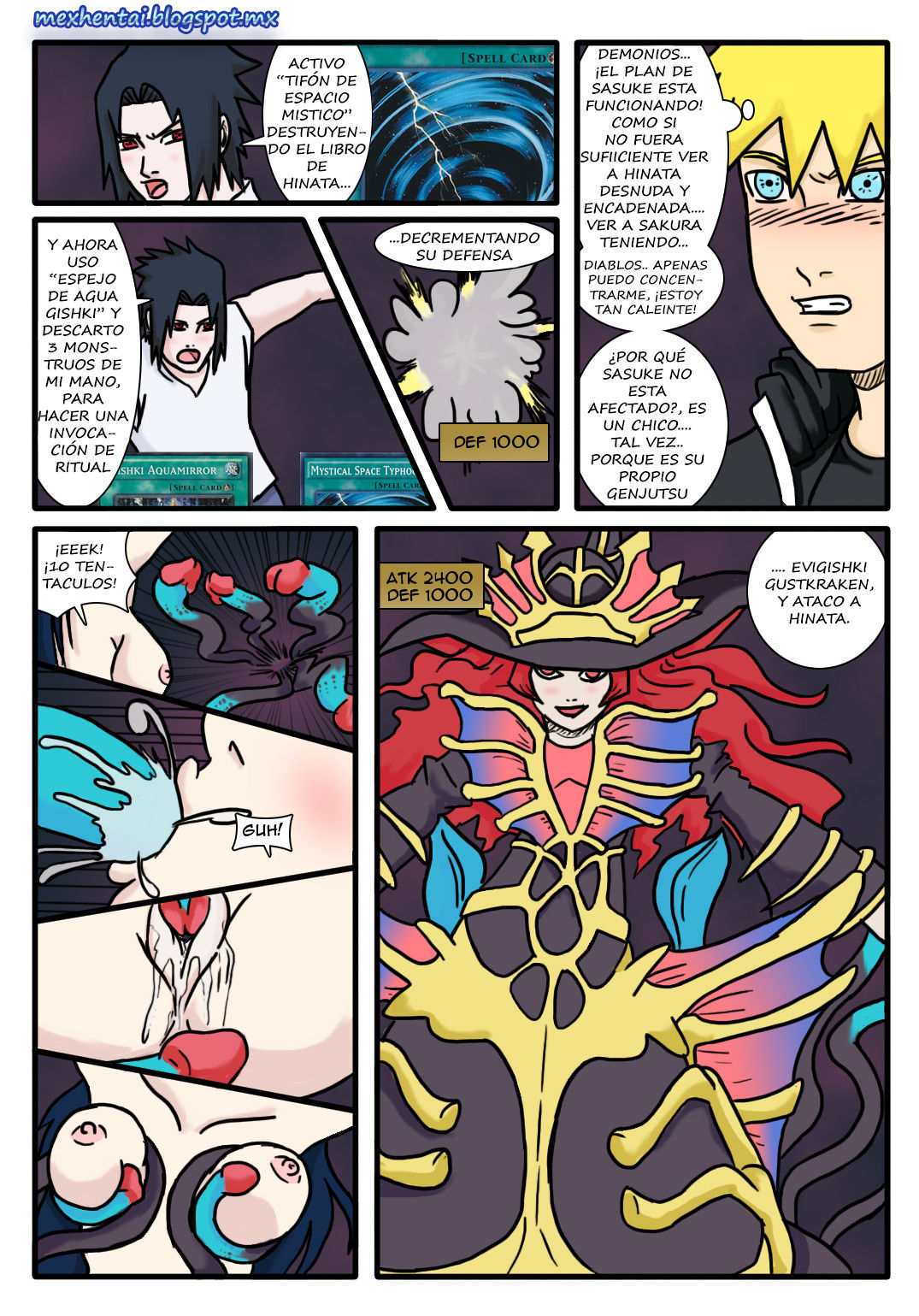 Naru-gi-oh! XXX page 8 full