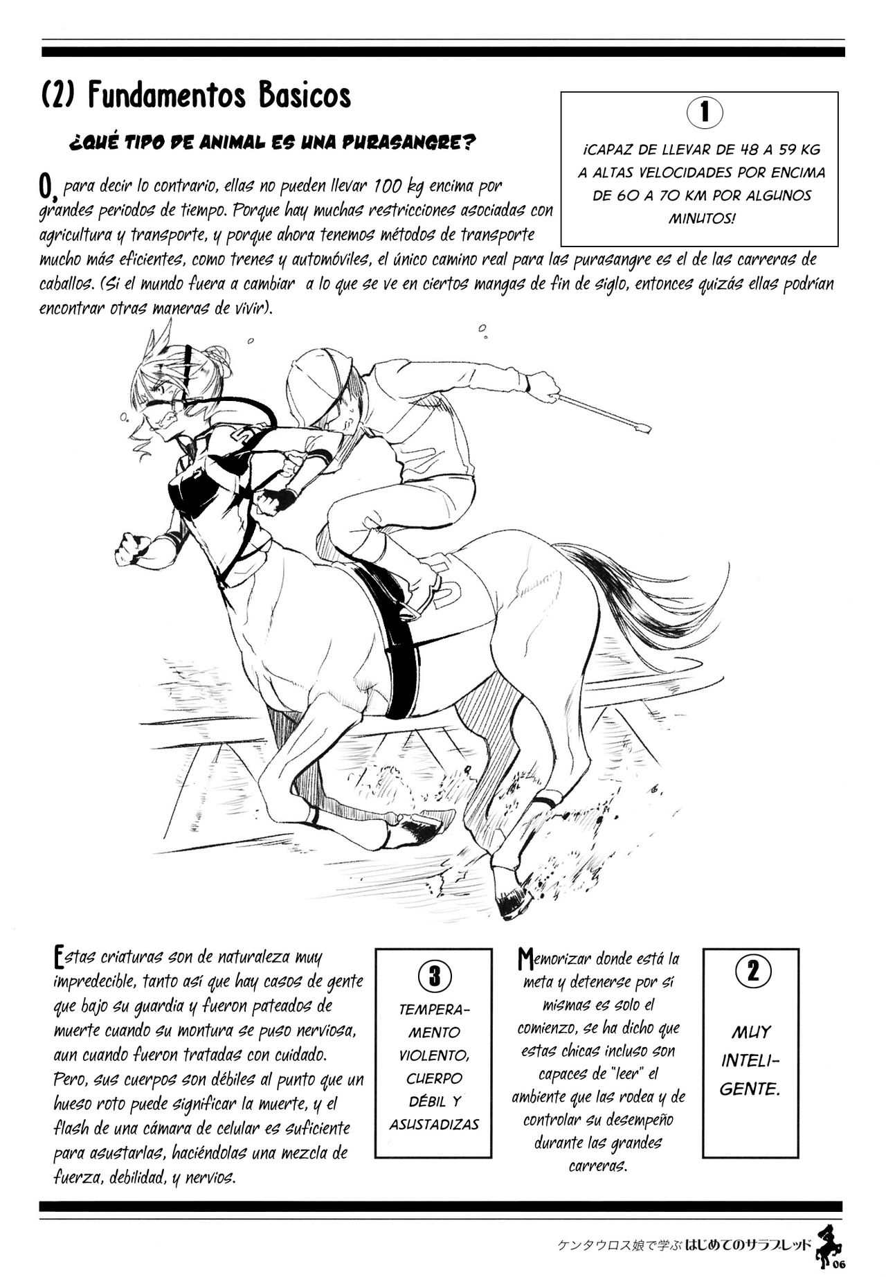 Centaur Musume de Manabu Hajimete no Thoroughbred | Aprendiendo con las Chicas Centauro Introducción a las Purasangre  =P666HF= page 5 full