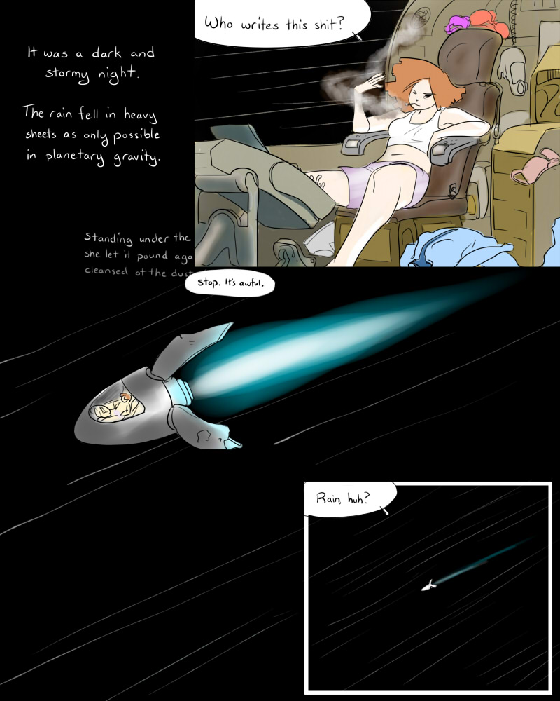 Space Pulp page 1 full