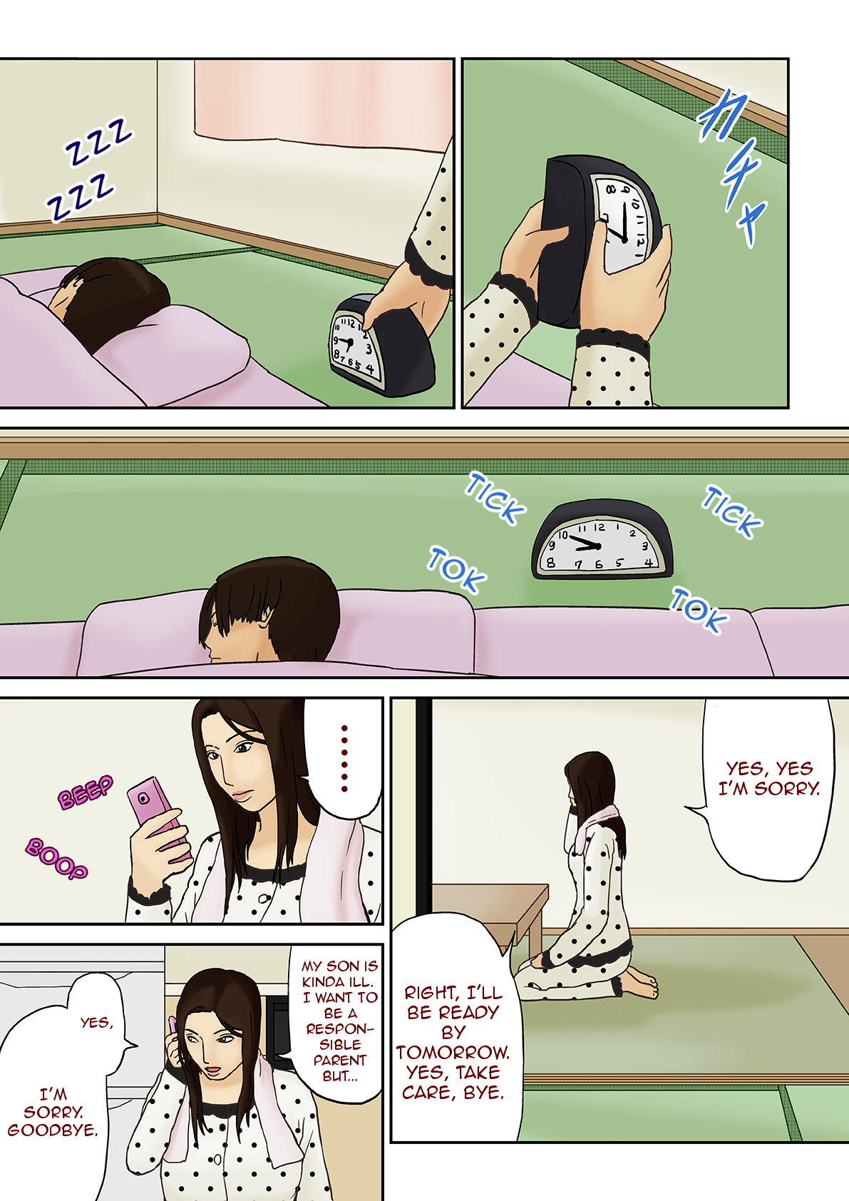 Suiminyaku to Boshi Kan | Seducing Mother with sleeping medication page 10 full
