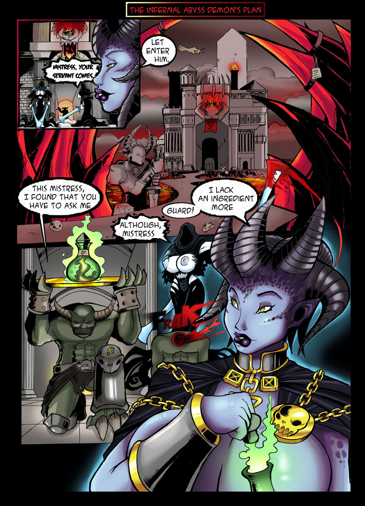 Darksiders: Lilith, the Nephilims’ creation. page 2 full