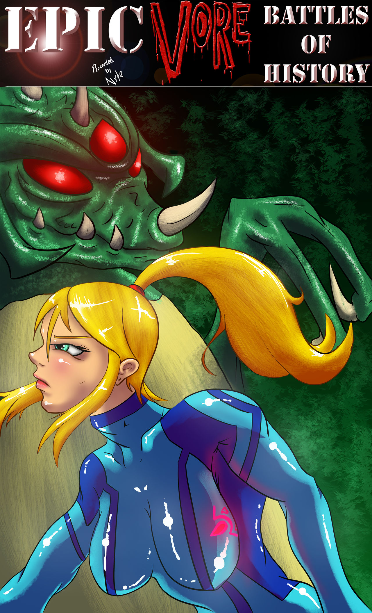 Samus Aran vs. Kraid page 1 full