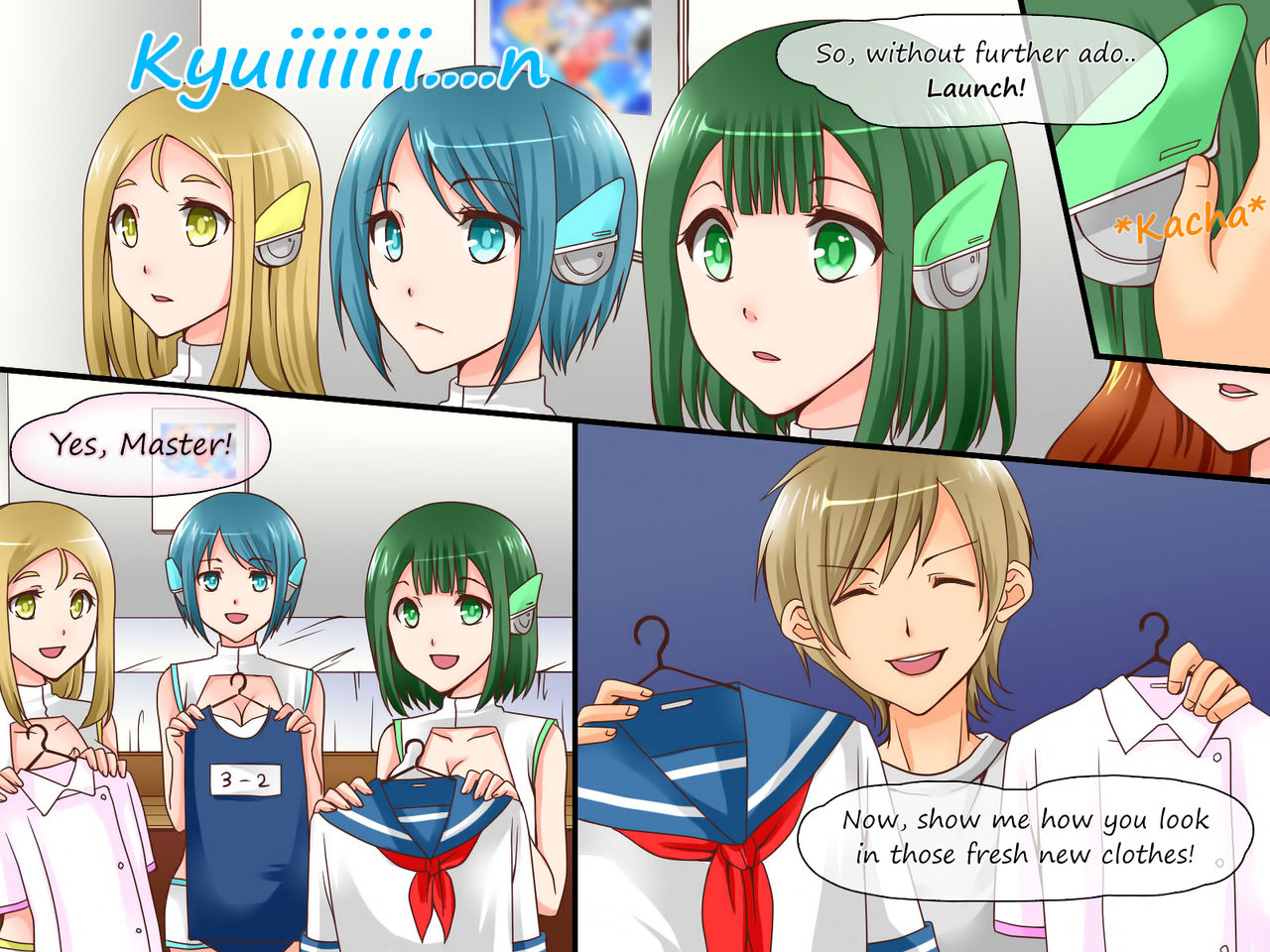 Seishori Android o Tairyou Gai Shite Mita ~Hitogata Android ga Baibai Sareru Jidai ni Natta node... page 4 full