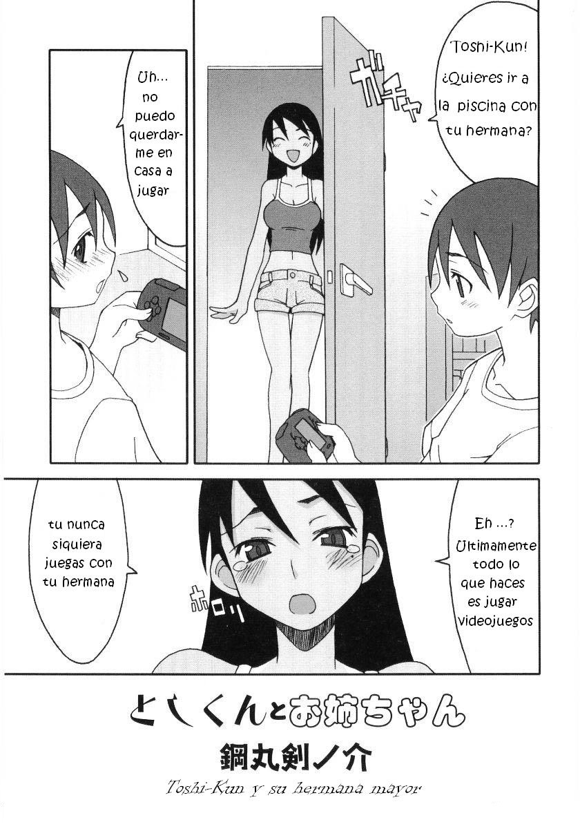 Toshi-kun to Onee-chan | La Pervertida de Mi Hermana page 1 full