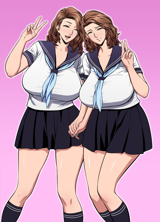 Tatsunami Youtoku  - various women with huge tits page 6 full