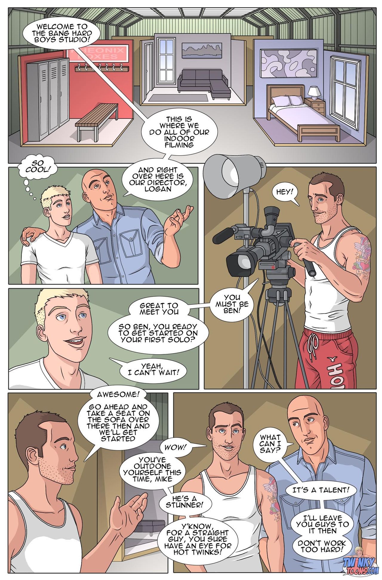 Bang Hard Ben - Parts 1-5 page 3 full