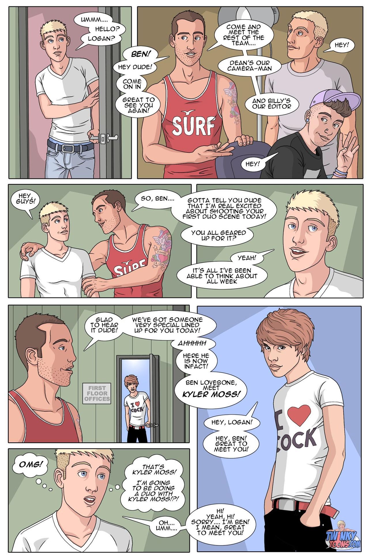 Bang Hard Ben - Parts 1-5 page 8 full