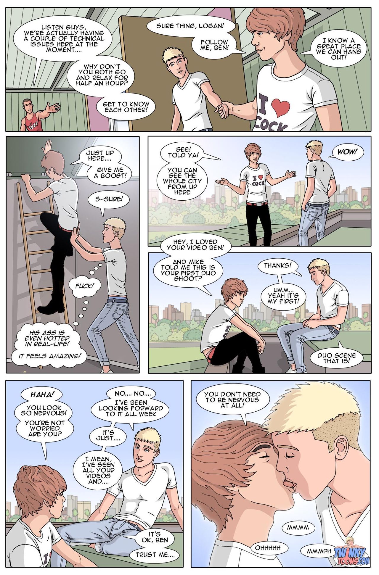 Bang Hard Ben - Parts 1-5 page 9 full