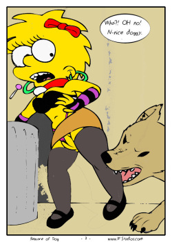 Simpsons Dog Porn - Beware of Dog - IMHentai