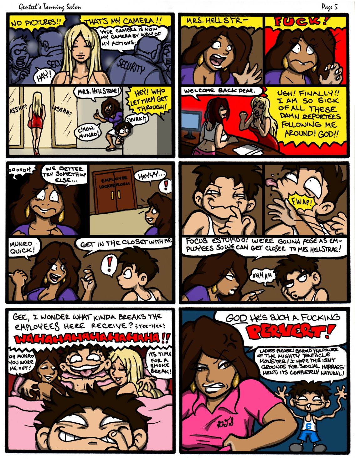 GiantessKatelyn - Genteels Tanning Salon page 7 full