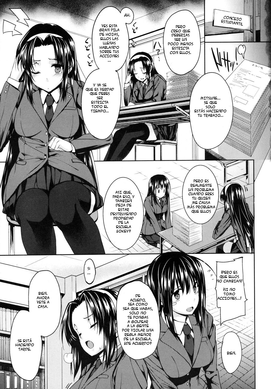Kanane kaichou to Mitsune iinchou | Presidenta Kanane y Presidenta Mitsune - Hermanas depositos de corridas page 5 full