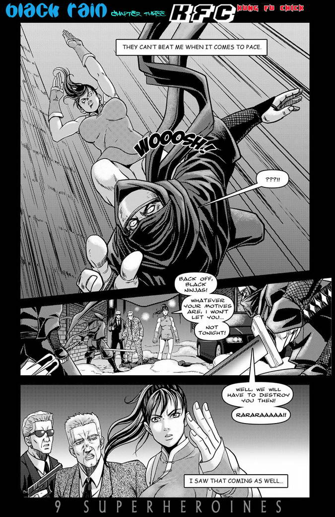KungFu Сhick - Black Rain page 10 full