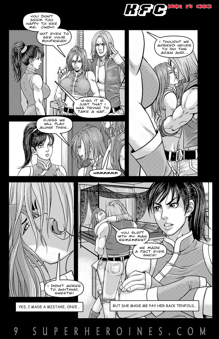 KungFu Сhick - Black Rain page 2 full