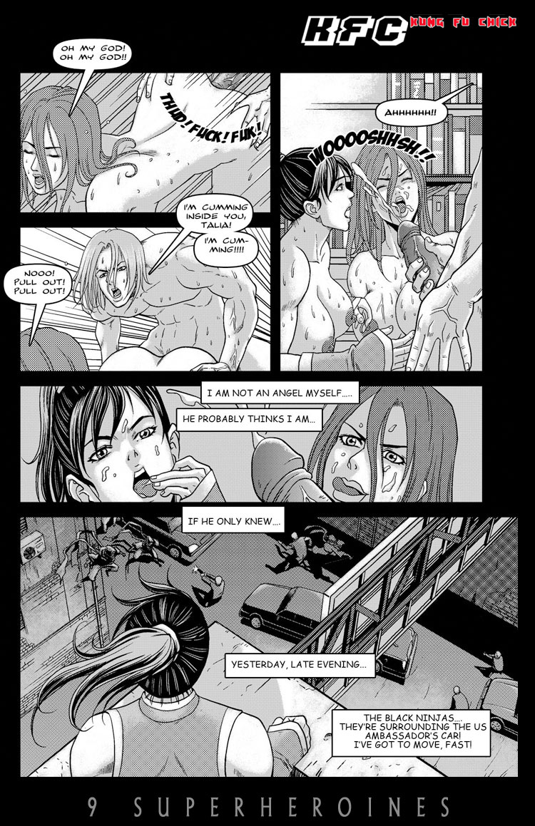 KungFu Сhick - Black Rain page 8 full
