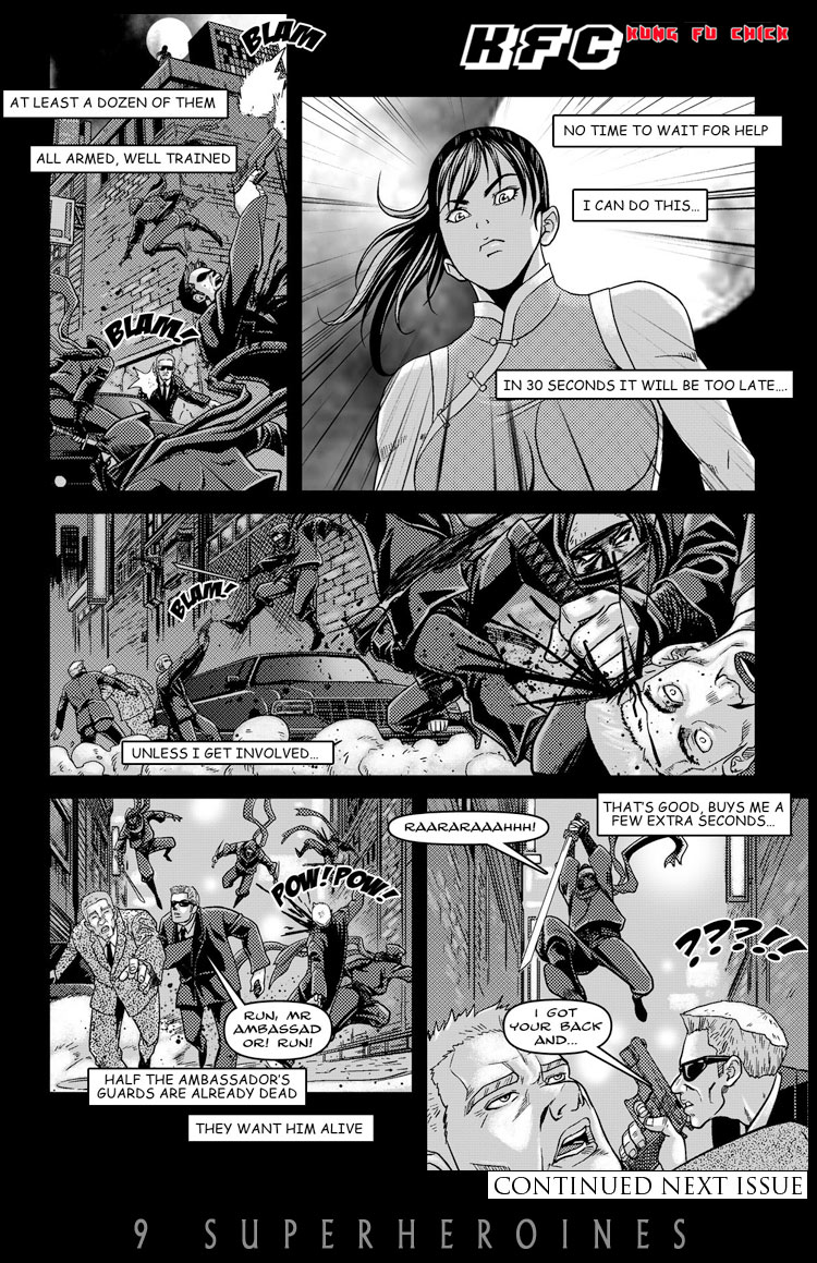 KungFu Сhick - Black Rain page 9 full
