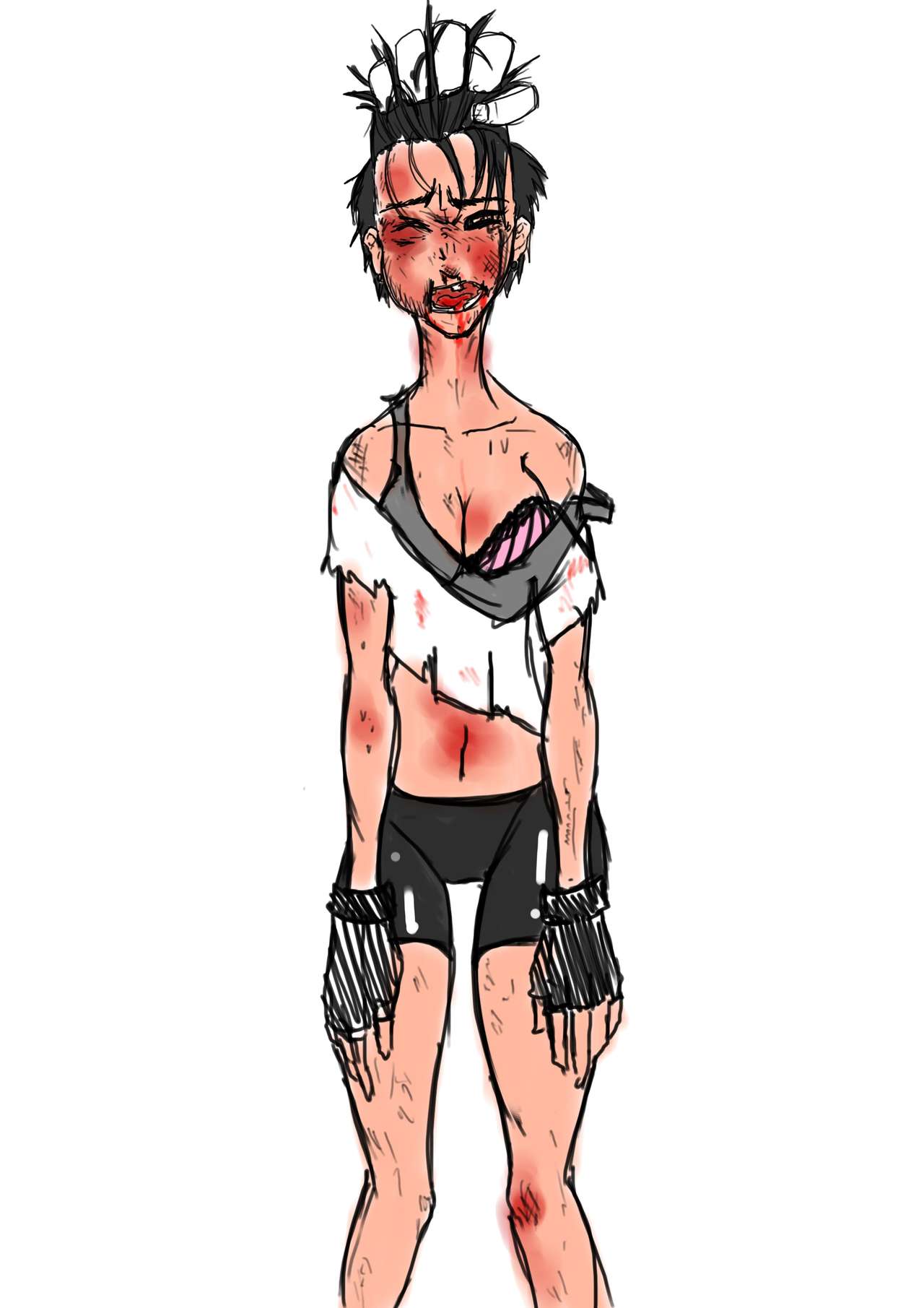 Fighter girl Ryona page 8 full