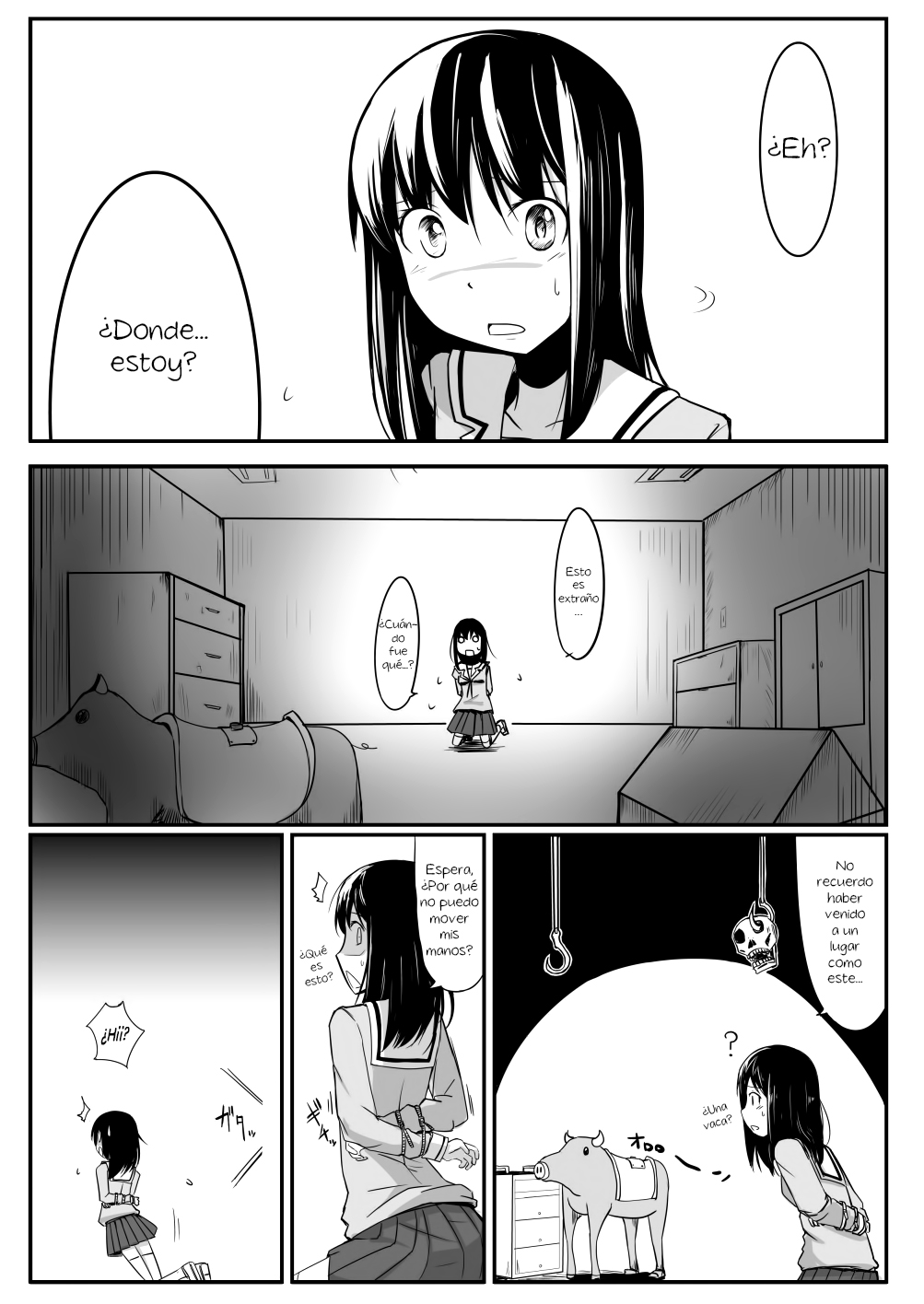 Manga About Viciously Beating Osaka’s Stomach  =Keta-I no Fansub= page 1 full