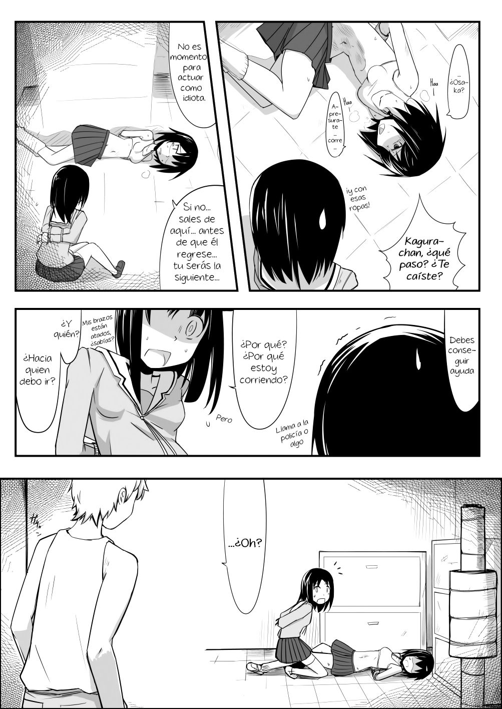 Manga About Viciously Beating Osaka’s Stomach  =Keta-I no Fansub= page 3 full