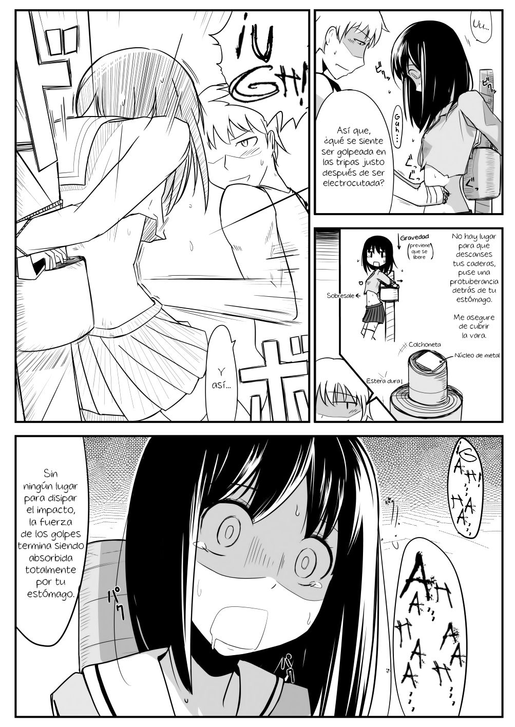 Manga About Viciously Beating Osaka’s Stomach  =Keta-I no Fansub= page 9 full
