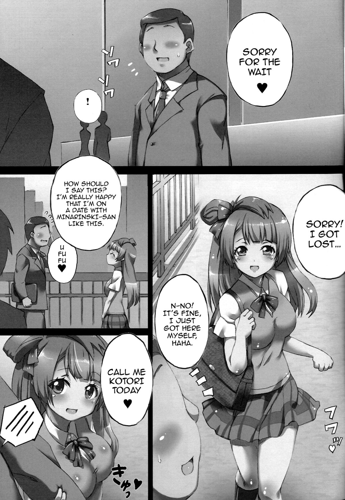 Kotori-chan de YanYan Suru Hon | Kotori-chan Being a Prostitute page 4 full