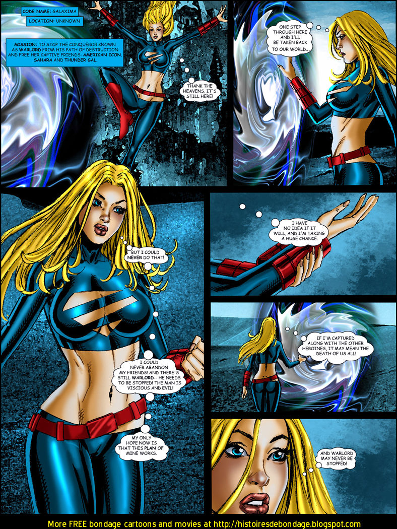 9 Superheroines vs Warlord  Ch.3 page 2 full