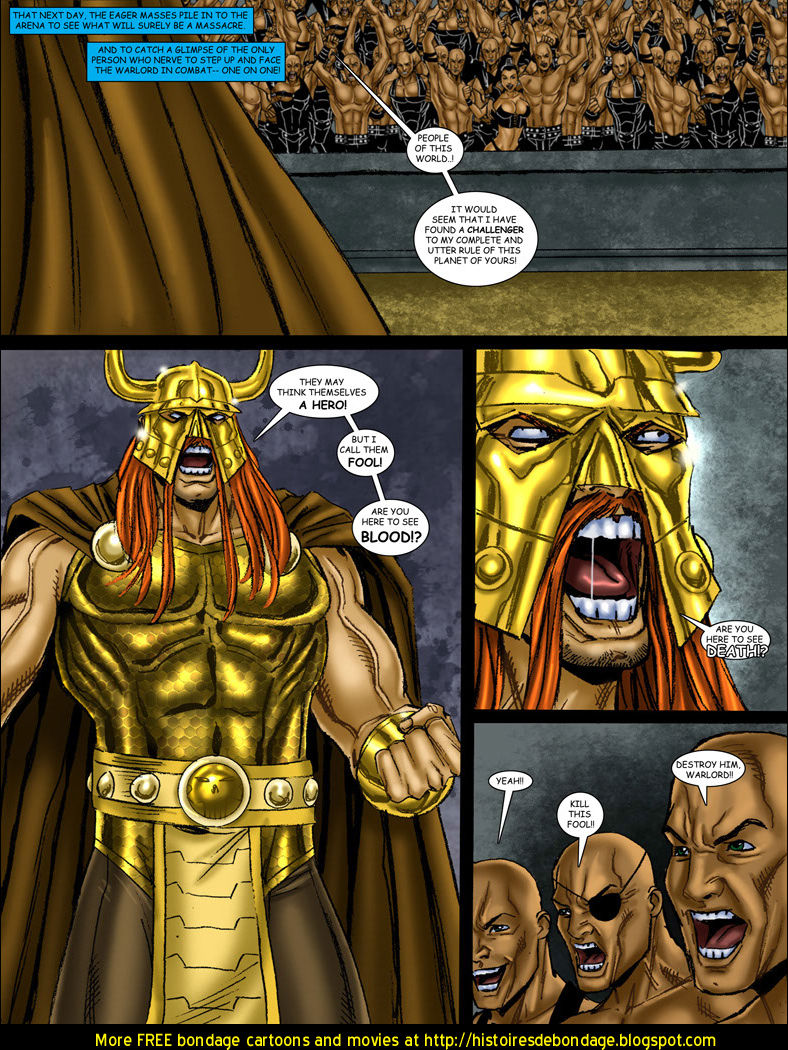 9 Superheroines vs Warlord  Ch.3 page 4 full