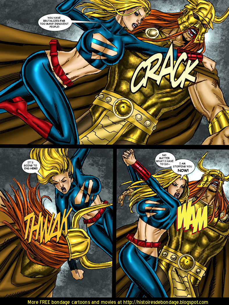 9 Superheroines vs Warlord  Ch.3 page 7 full