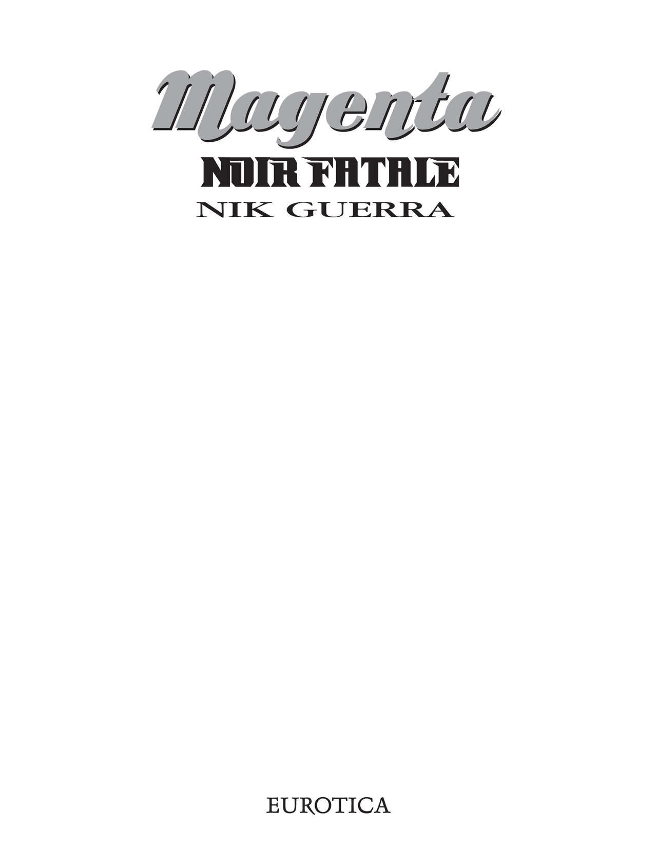 Magenta, Noir Fatale page 5 full