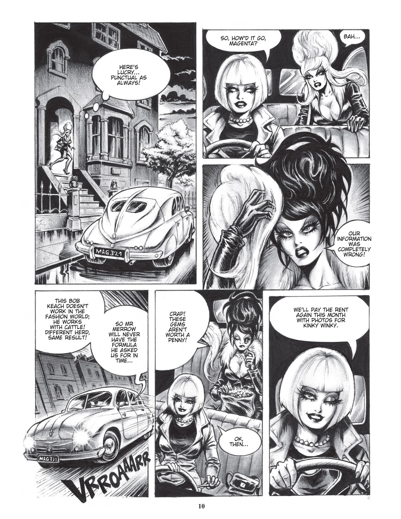 Magenta, Noir Fatale page 9 full