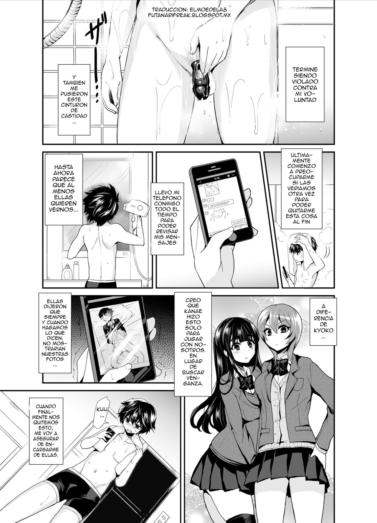 Futanari! Oshioki Time 2  - Shasei Kanri Kyousei Josou Hen page 5 full