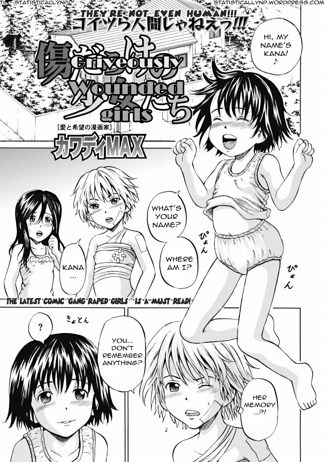 Kizudarake no Shoujo-tachi | Grievously Wounded Girls Ch. 6   =StatistcallyNP= page 1 full