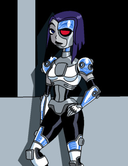 Cyborg Raven