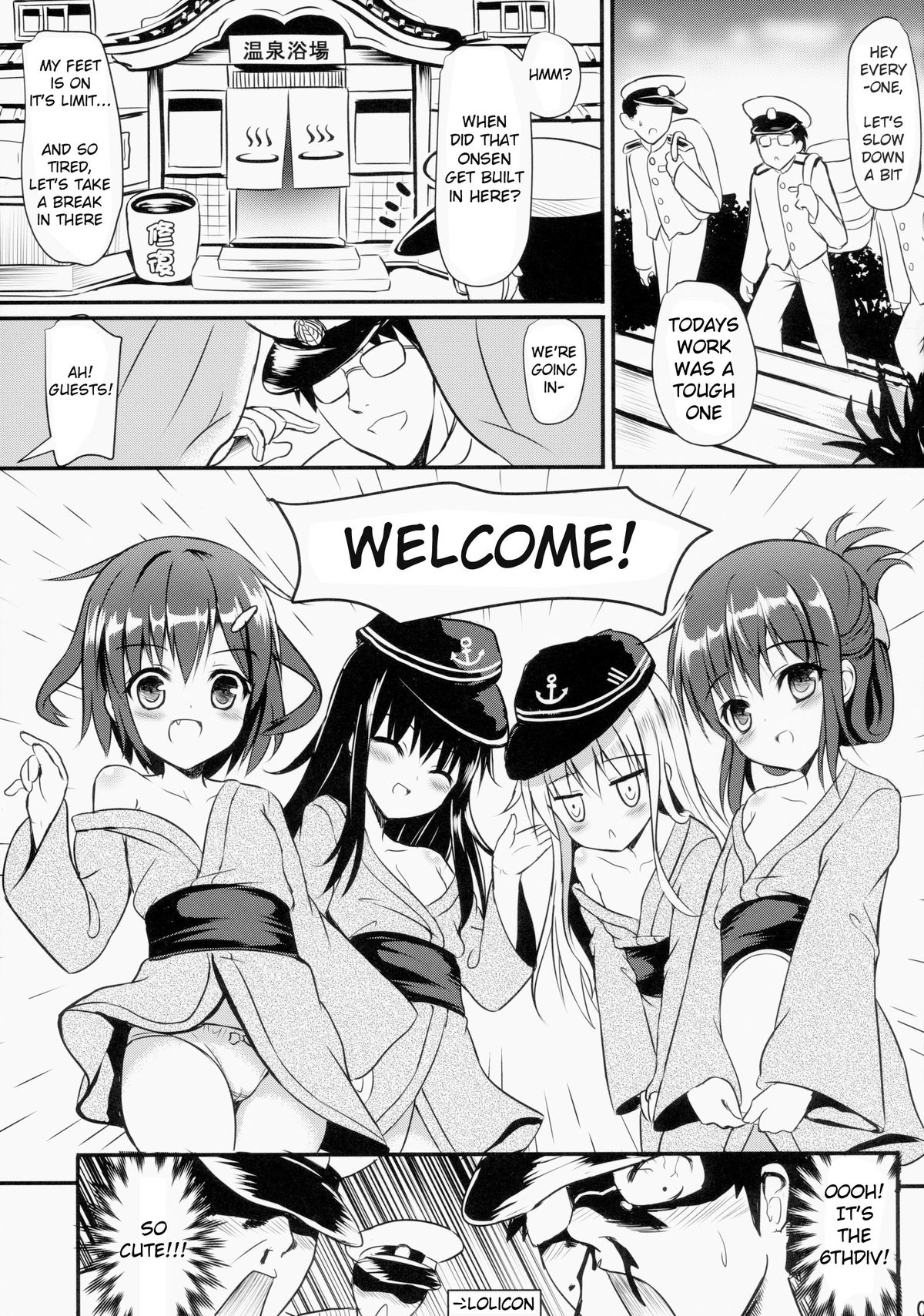 Dai Roku Kuchiku Onsen Yokujou | Sixth Destroyer Onsen Helpers page 4 full