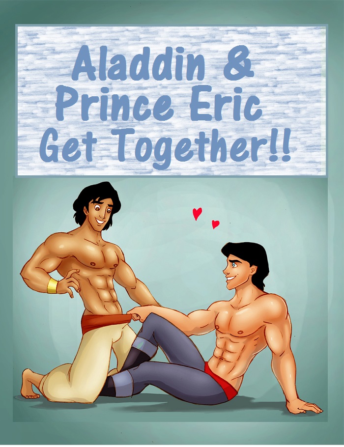 Aladdin and Prince Eric Get Together page 1 full