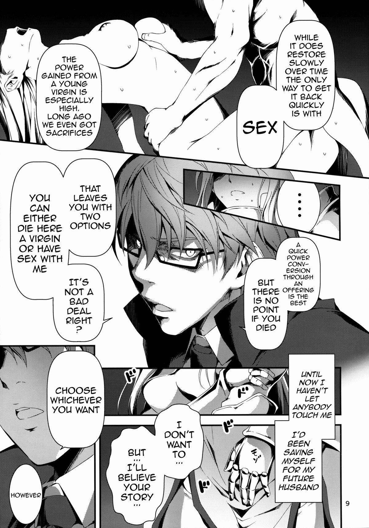 Kuro no Ryman to Kishi Yufia | The Salary Man in Black and the Knight Yufia page 10 full