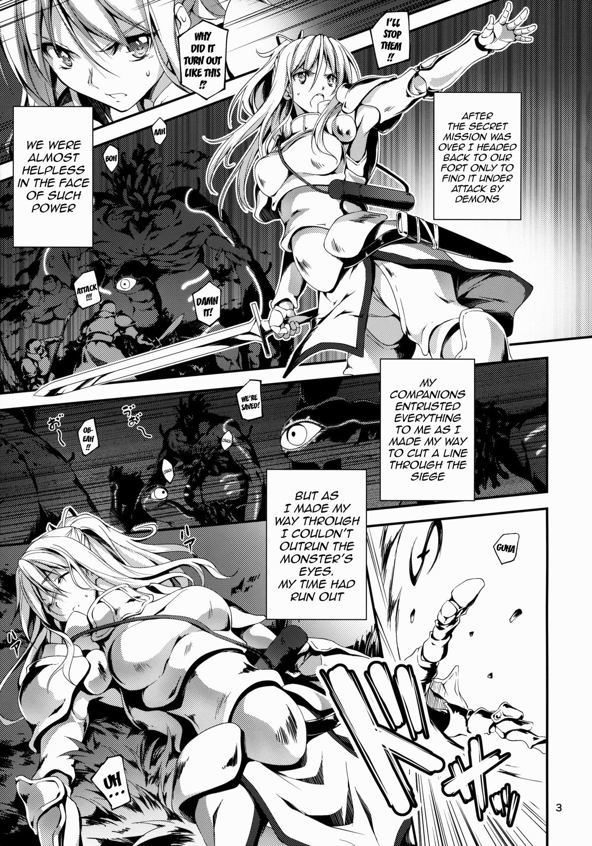 Kuro no Ryman to Kishi Yufia | The Salary Man in Black and the Knight Yufia page 4 full