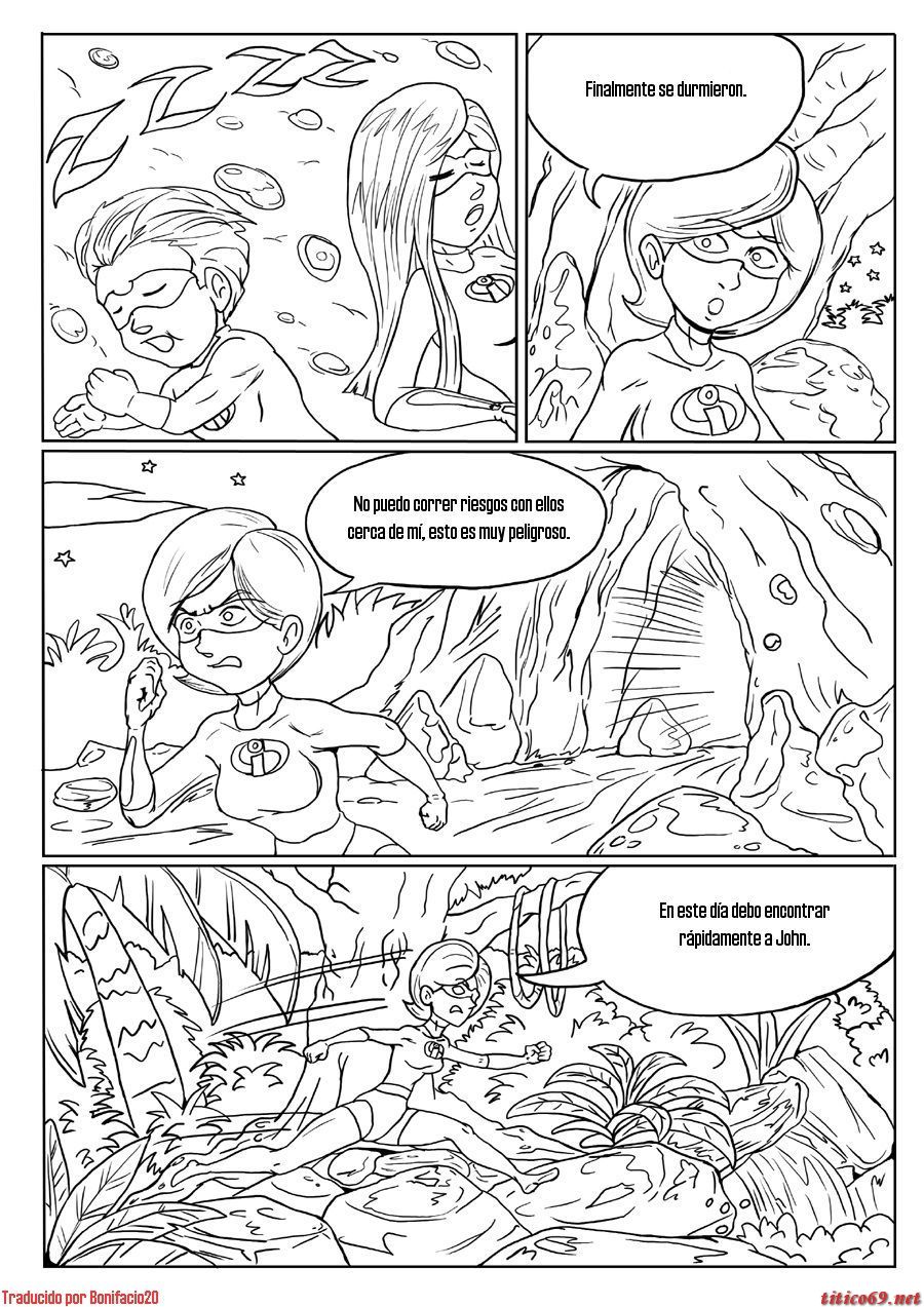 Amor en la isla prohibida-Los Increibles page 6 full